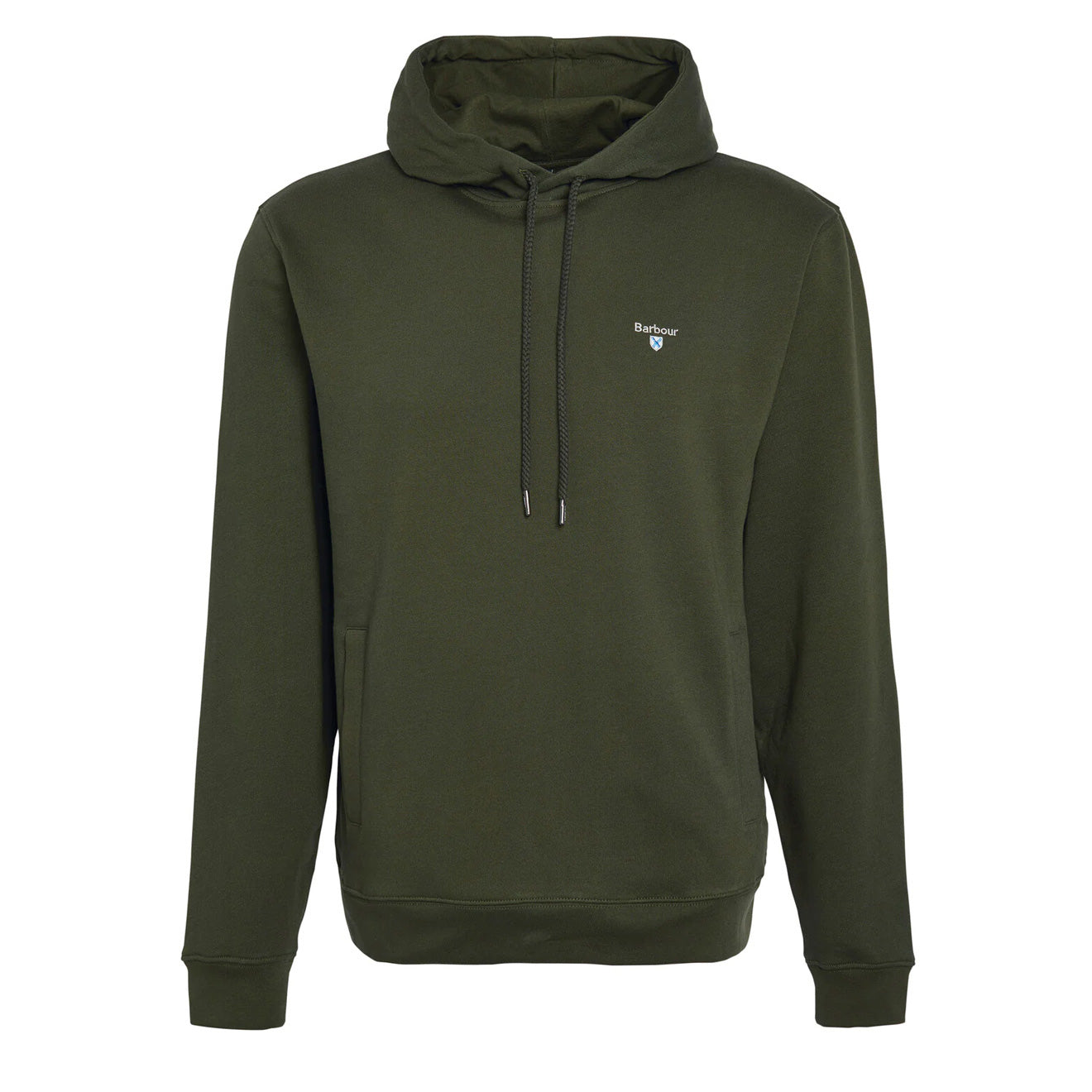 Barbour Grassington Hoodie Olive Yards Store Menswear
