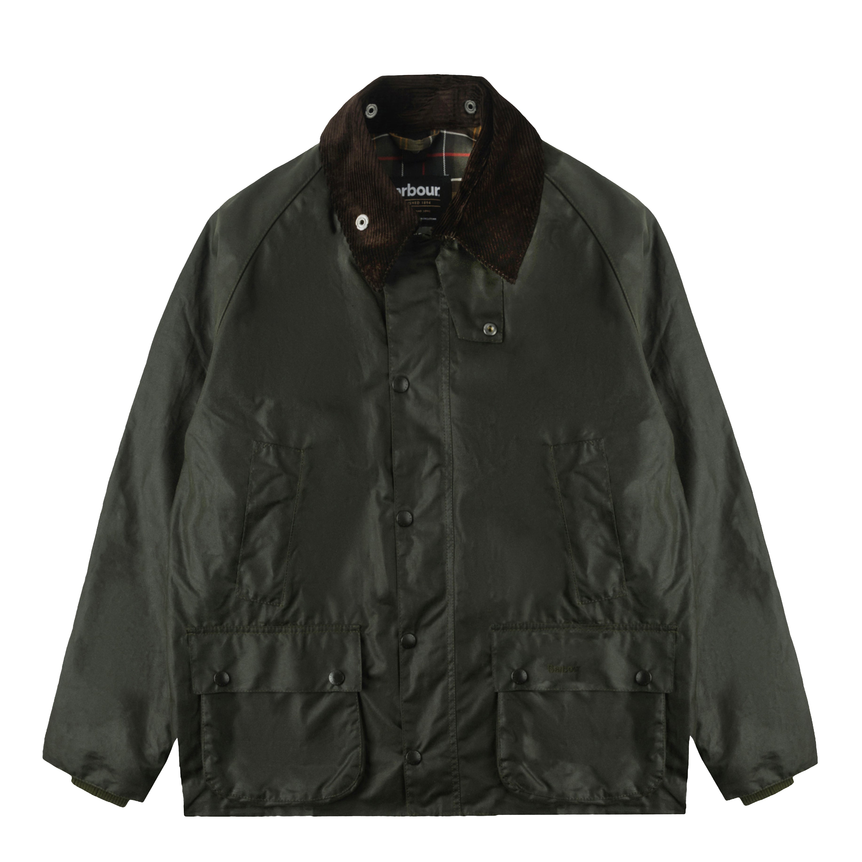 Barbour Beaufort Wax Jacket Archive Olive | Yards Store