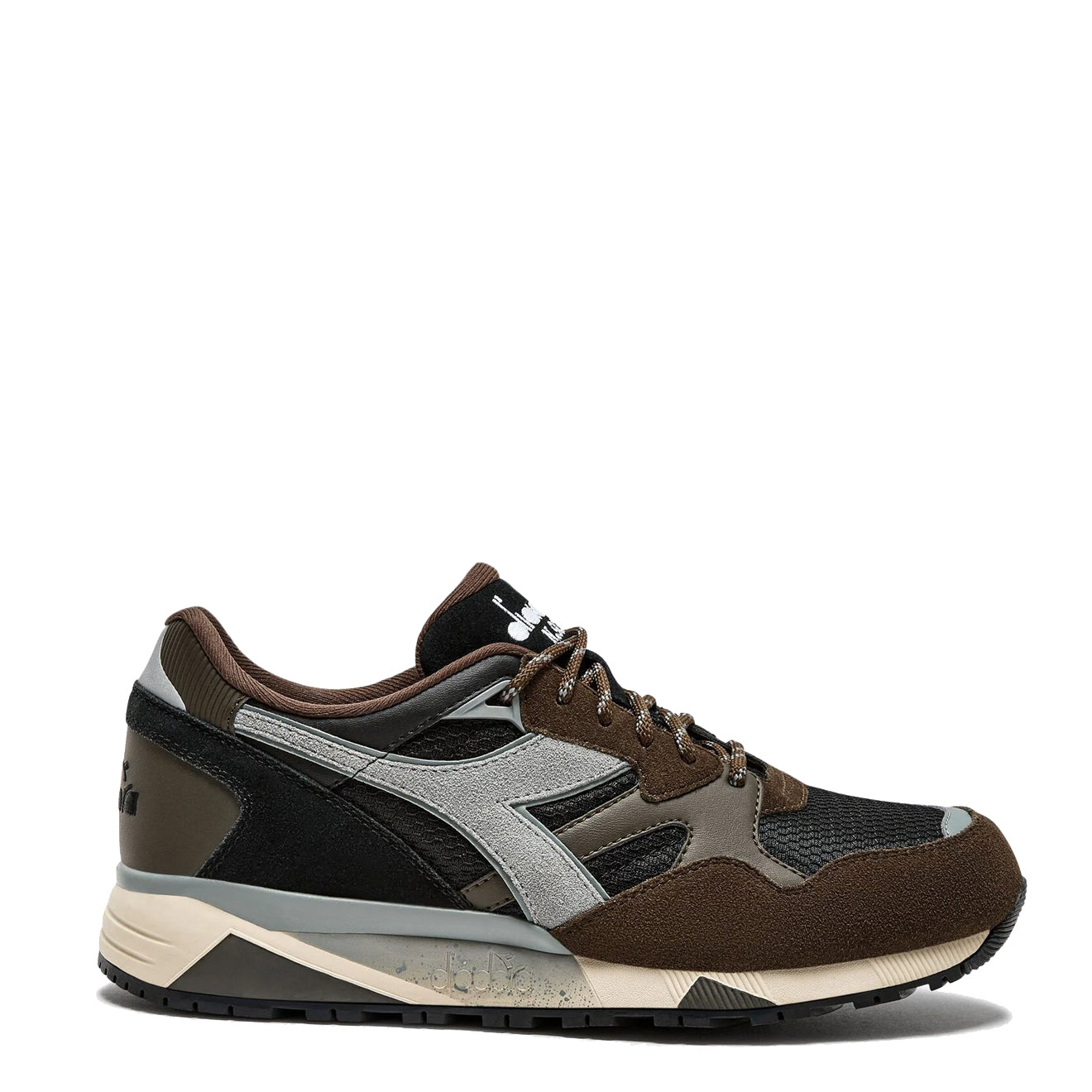 Diadora N9002 Polar Dark Brown Trainer Dark Brown