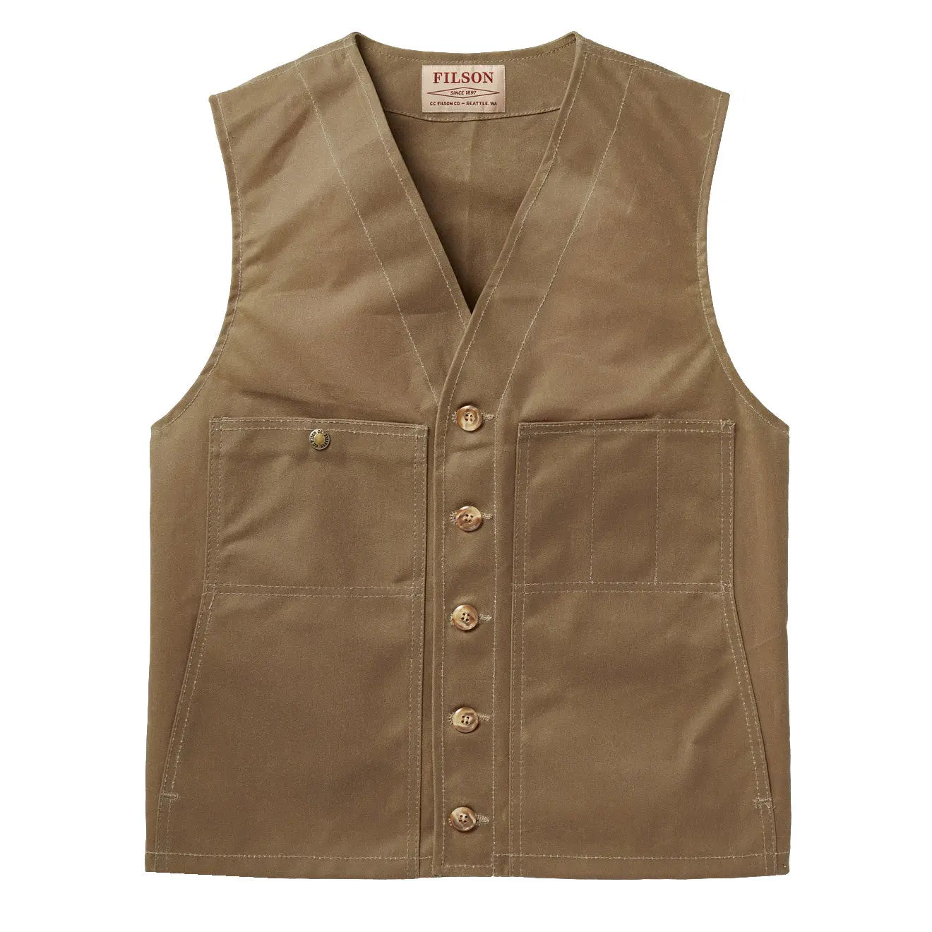 OIL TIN CLOTH VEST