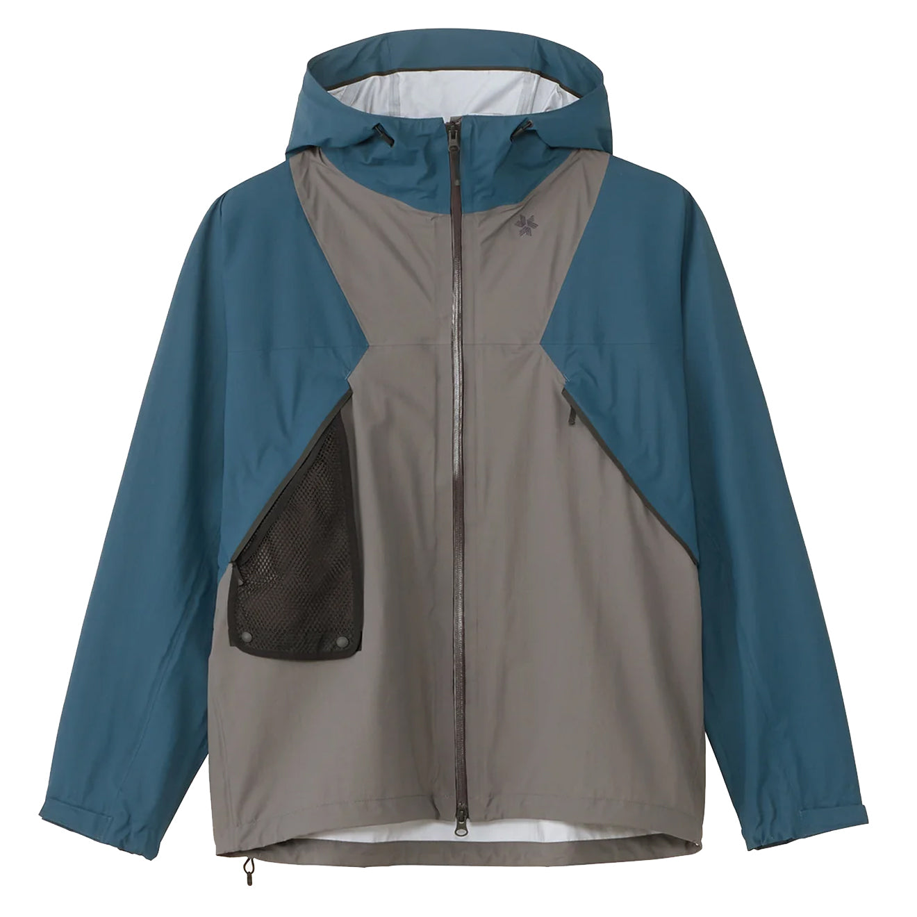 Goldwin Pertex Shield Air Mountaineering Jacket - Deep Charcoal / Snow Gray main image 1