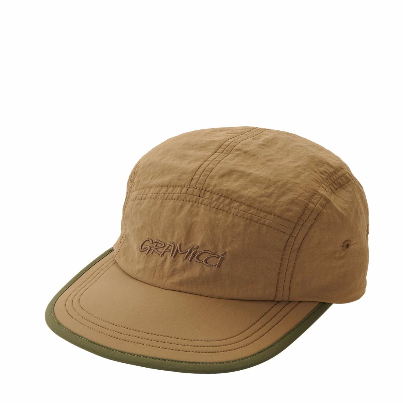 Gramicci Nylon Cap - Deep Olive / Coyote