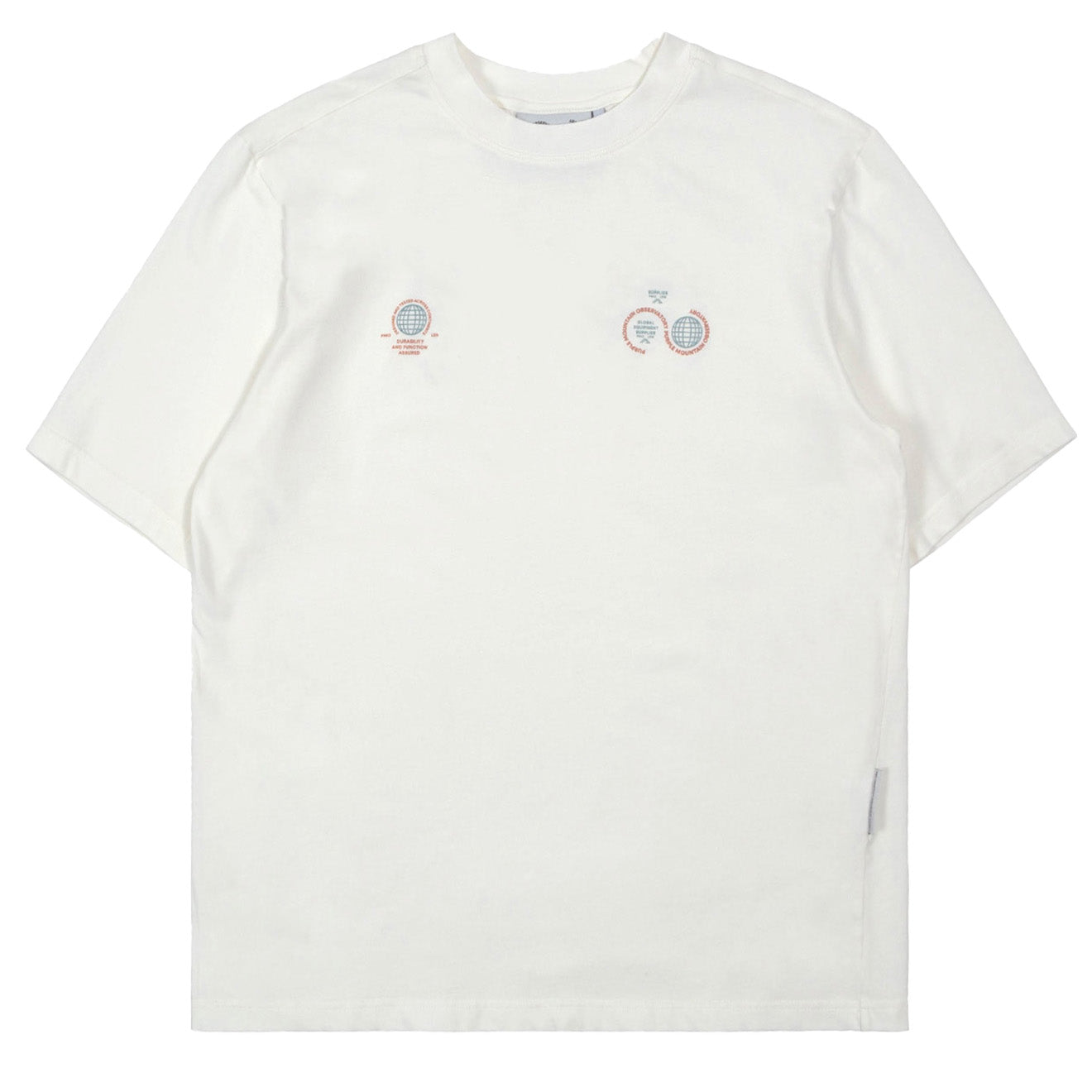 Purple Mountain Observatory Globe Tee White | Yards Store