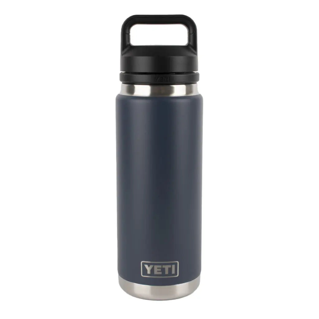 YETI Rambler 26オンス ステンレス水筒 黒色 YETI® Black Stone Rambler 26oz. Straw Bottle | Palmetto Moon