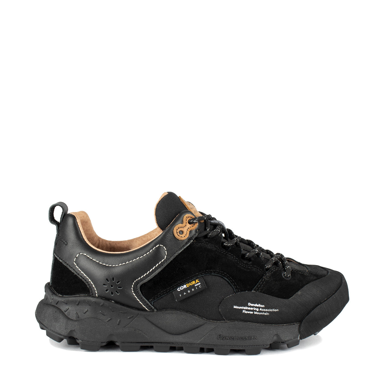 Flower Mountain Back Country Trainers Black Yards Store Menswear