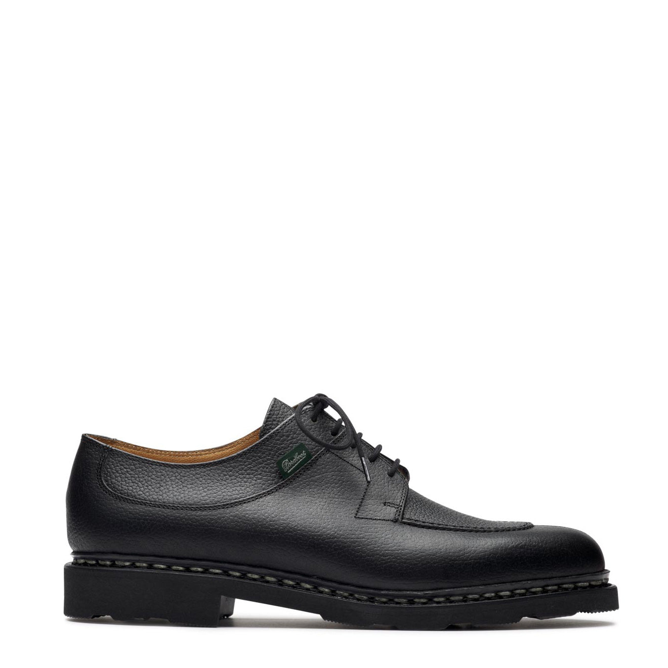 靴 Paraboot / AVIGNON / NOIR / 7 Paraboot Avignon Shoe Grained Black Leather | Yards Store