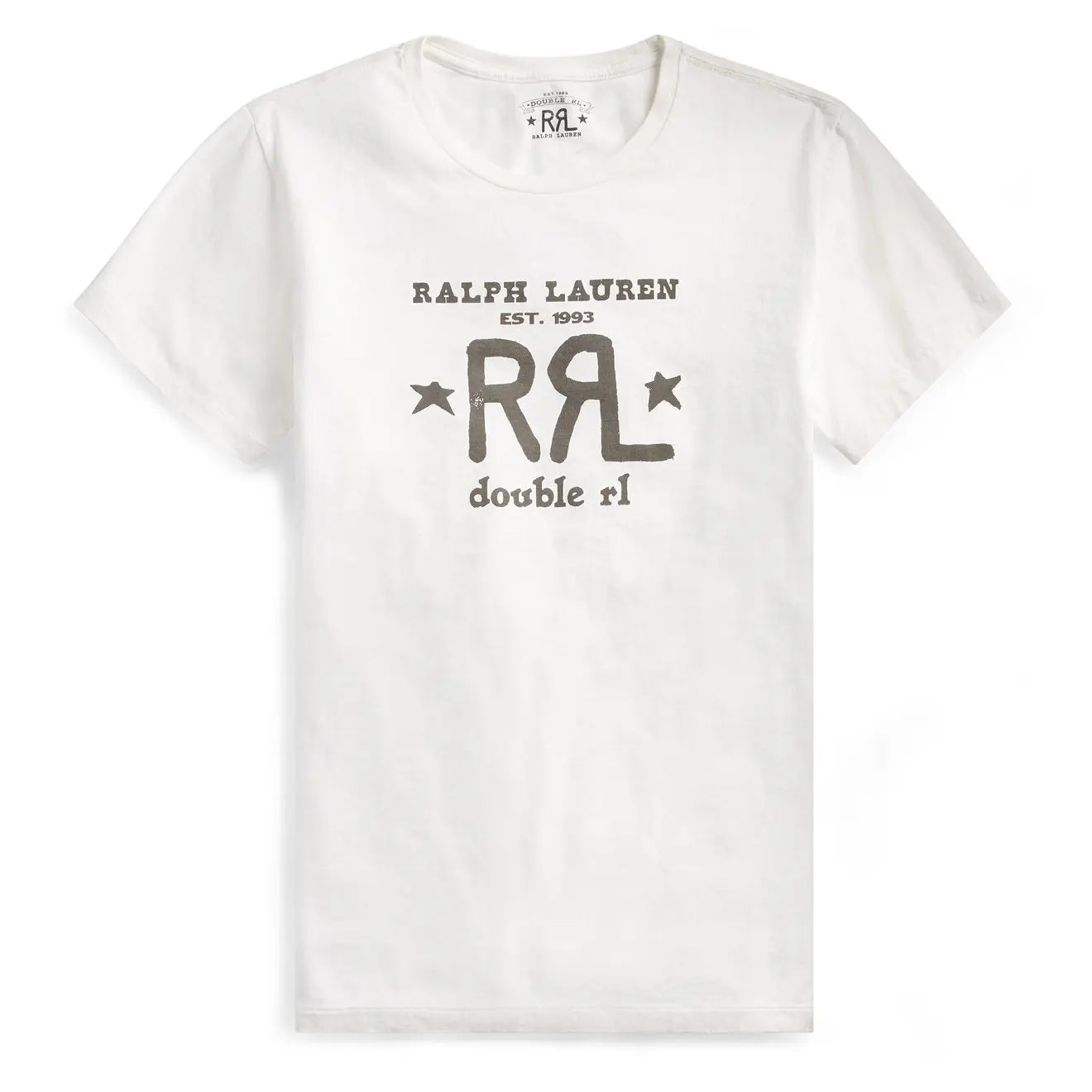 RRL by Ralph Lauren Graphic Logo T-Shirt Paper White | Yards Store
