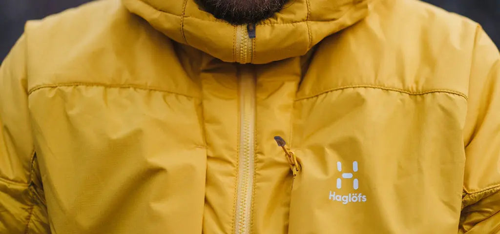 Haglöfs Yellow Weatherproof jacket 