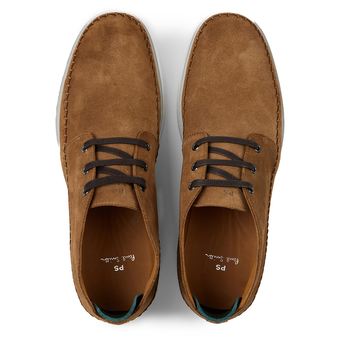 Paul Smith Crane Suede Shoe Tan Menswear Yards Store