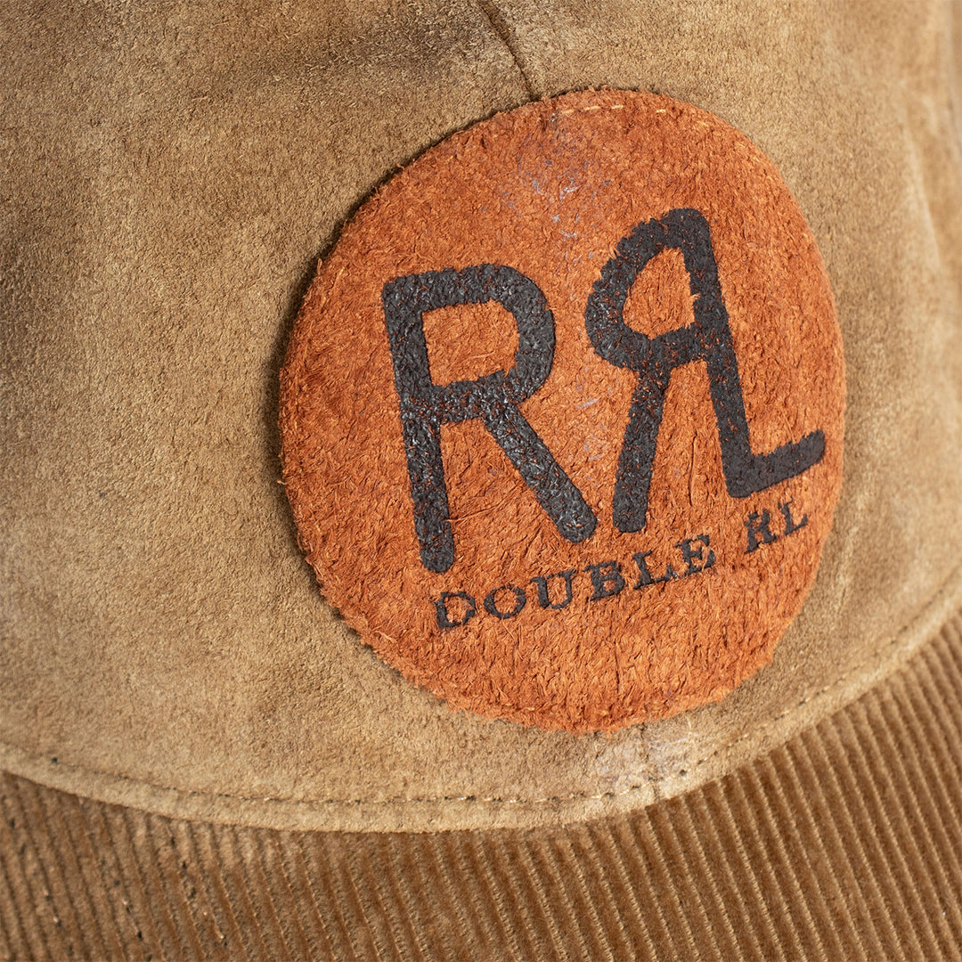 RRL by Ralph Lauren RRL Ranch Logo Suede Ball Cap Classic
