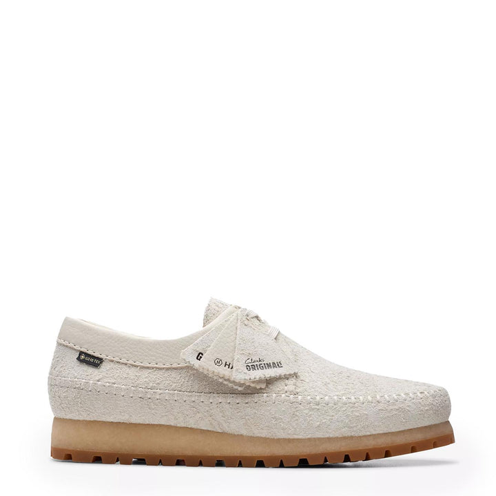 White clarks weaver store