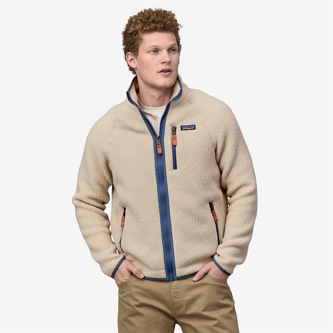Patagonia Retro Pile Fleece Jacket Dark Natural / Utility