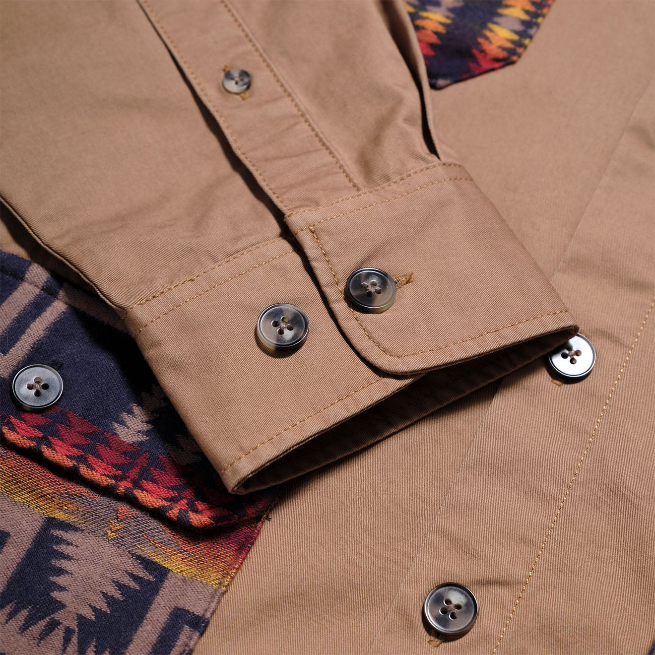 Pendleton Explorer Shirt Khaki | Yards Store Menswear