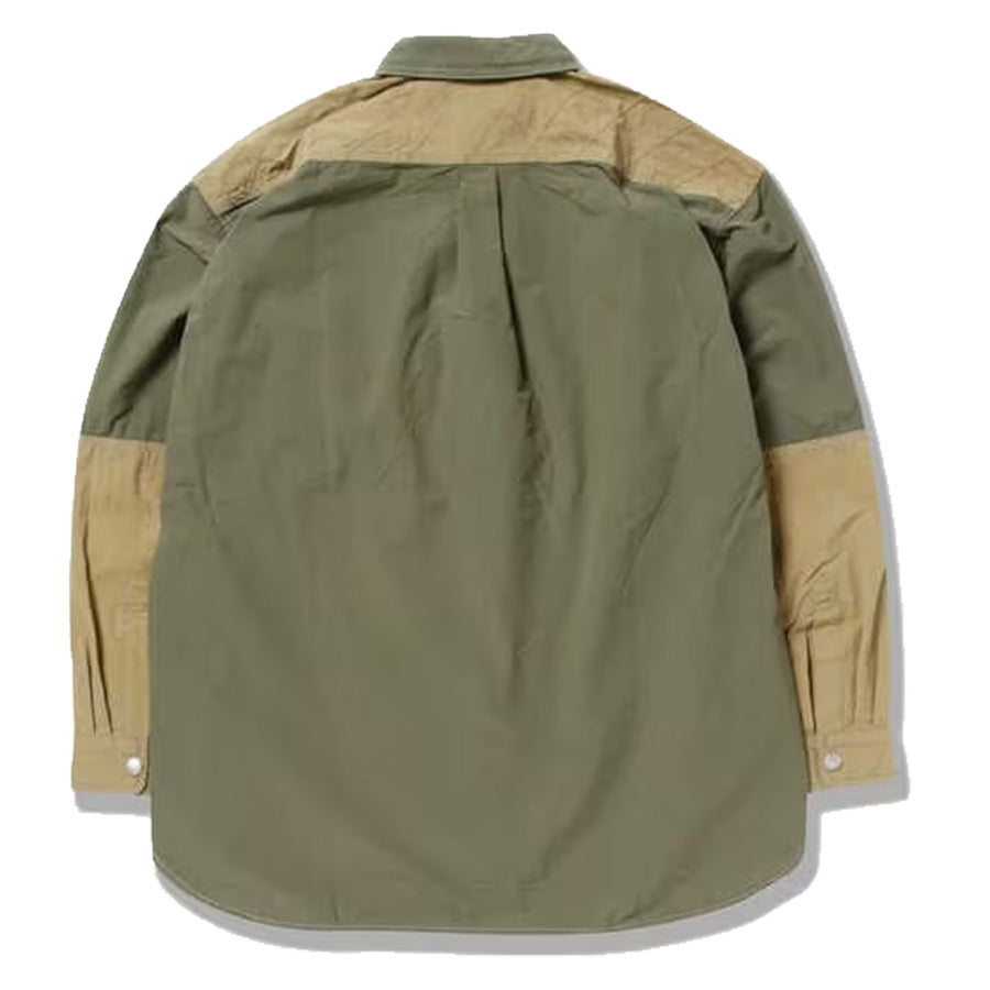 and wander Men's Cordura Cotton Rip Shirt Jacket - Grey