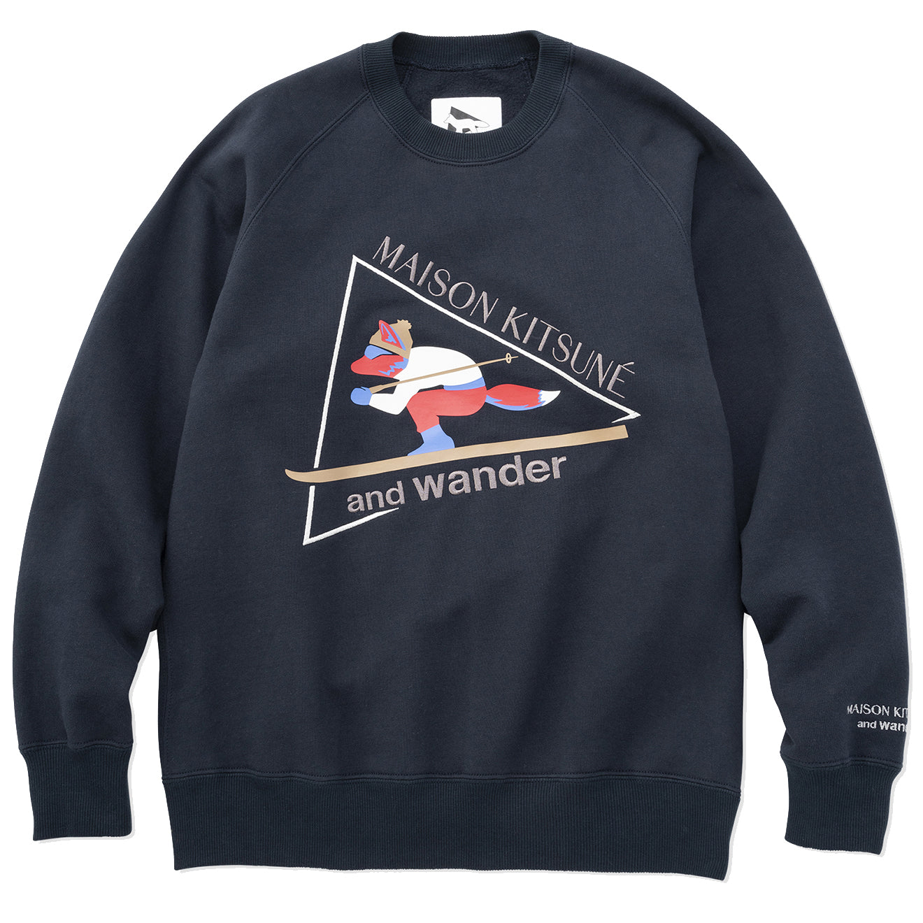 And Wander x Maison Kitsune – Collaborative Men's Fashion
