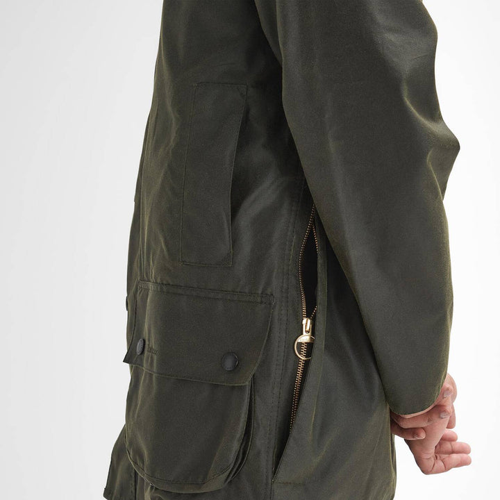 Barbour Beaufort Wax Jacket Archive Olive | Yards Store