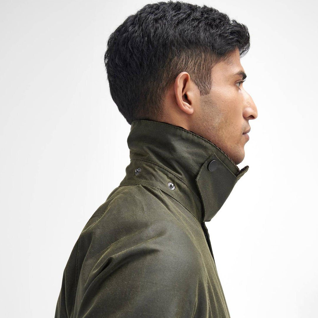 Barbour Beaufort Wax Jacket Archive Olive | Yards Store