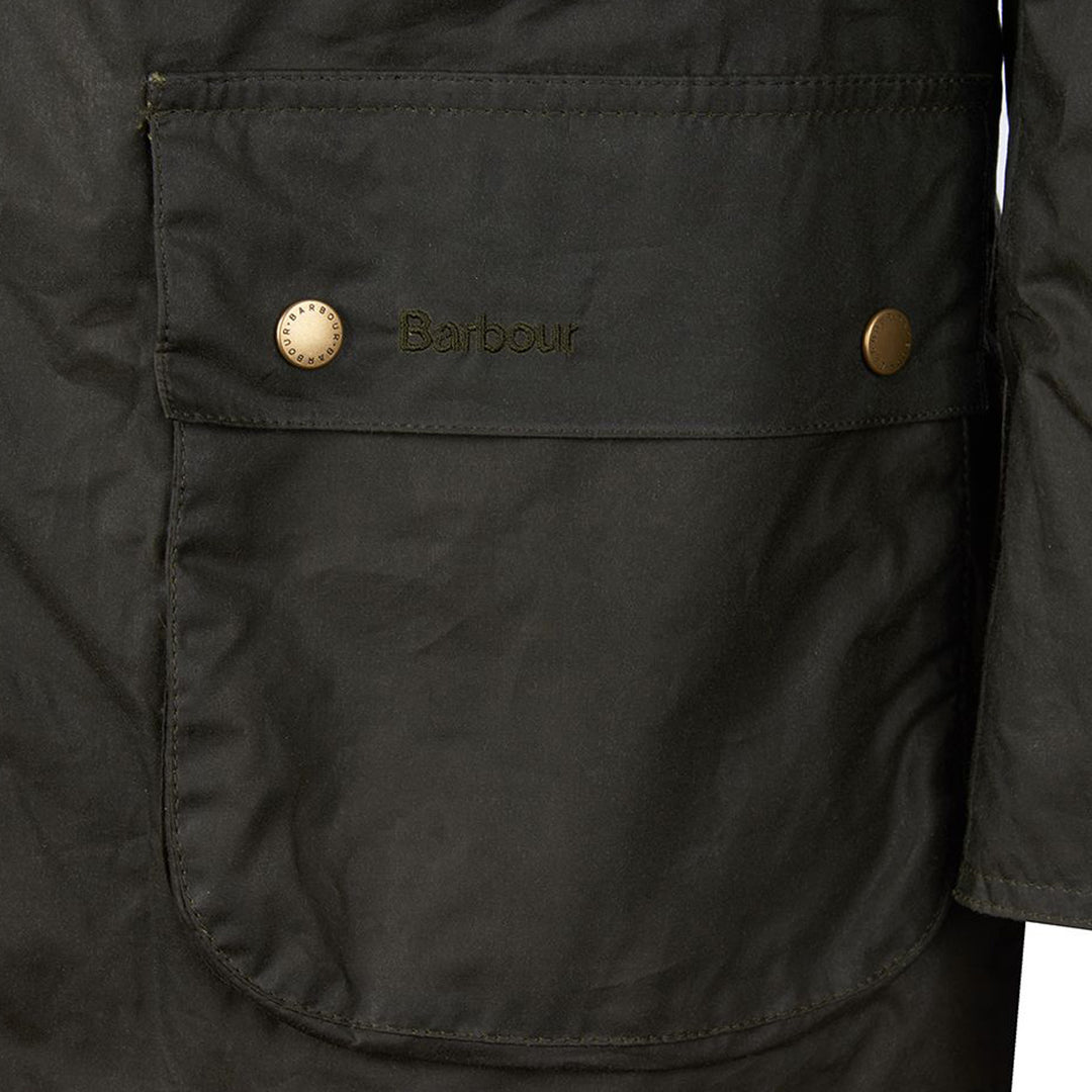 Barbour Lightweight Ashby Wax Jacket Archive Olive | Yards Store