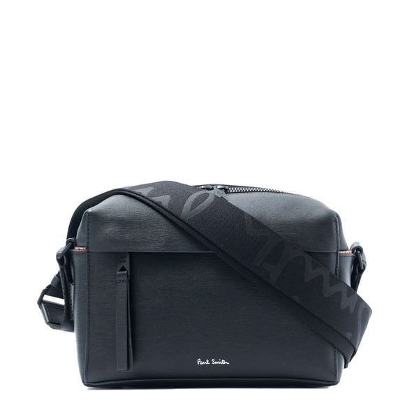 Paul Smith ブラックガーメントバッグ Paul Smith】シャドーストライプ ガーメントケース ブラック (Paul