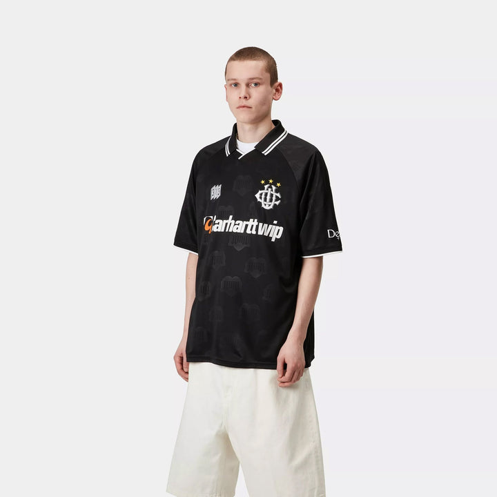 Carhartt WIP S/S Harttes Football T-Shirt Heart Train Jacquard