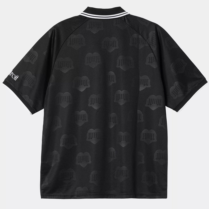 Carhartt WIP S/S Harttes Football T-Shirt Heart Train Jacquard