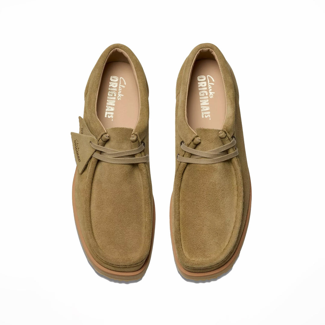 Clarks Originals The Wallabee Scout Lo Dark Sand Suede | Yards Store
