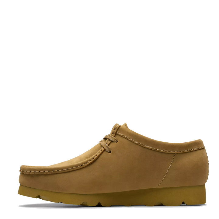 Clarks Originals Wallabee GTX Shoe Oakmoss Nubuck | Yards Store