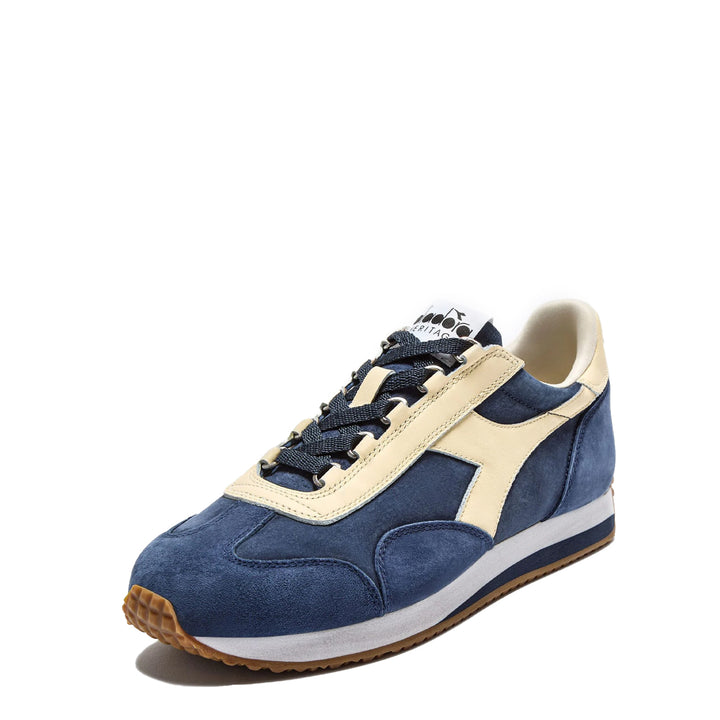 Diadora Equipe 75 Sw Trainer Blue Caspian Sea Yards Store