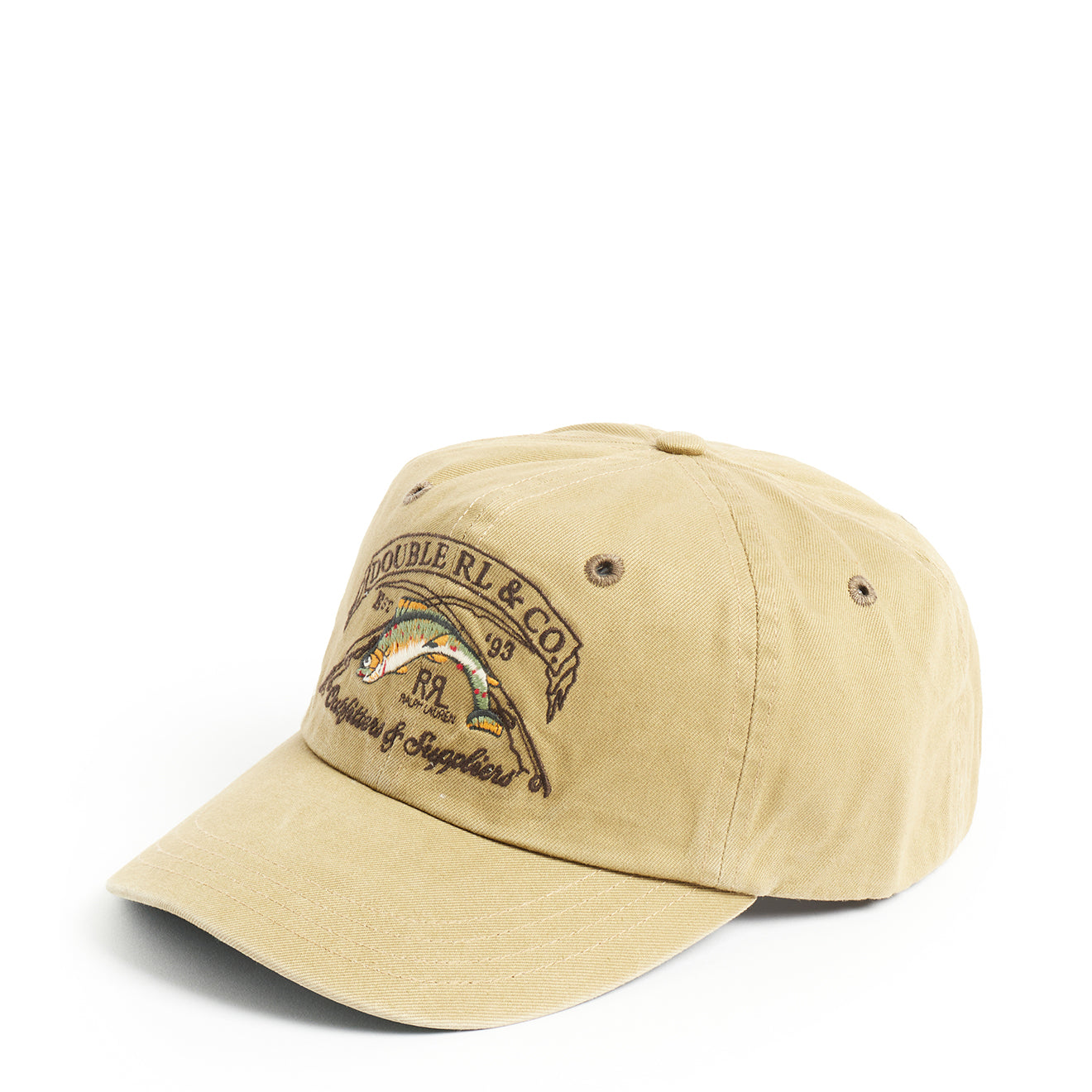 人気特価激安 Cap Ball Twill Embroidered Lauren Ralph by RRL Khaki Yards | 帽子