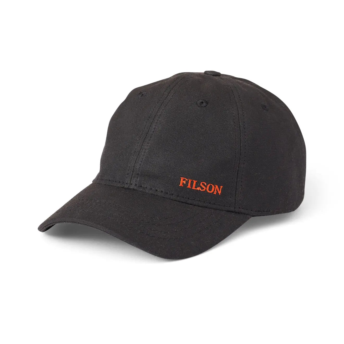 Filson Oil Tin Low Profile Cap Black | Yards Store