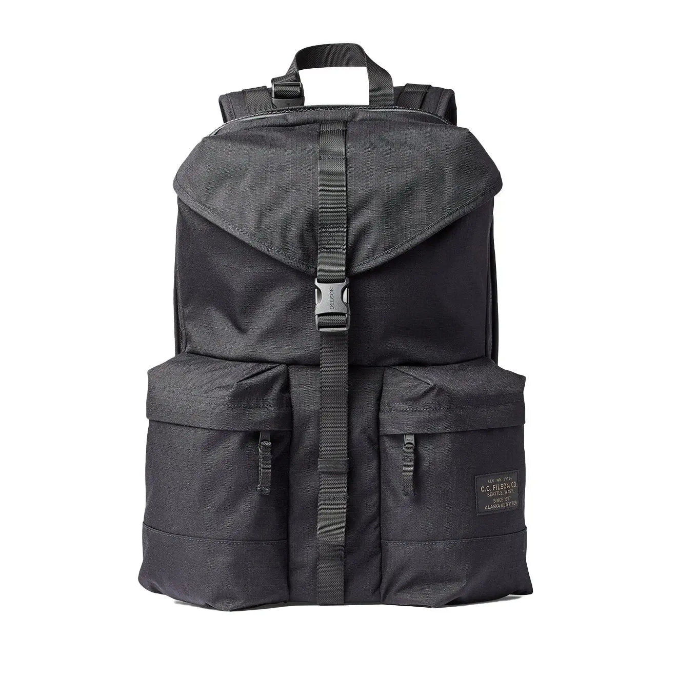 Filson Ripstop Nylon Backpack Black | Yards Store