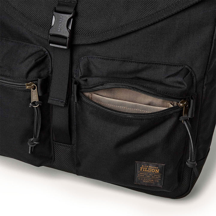 Filson Surveyor Messenger Bag Black Menswear Yards Store