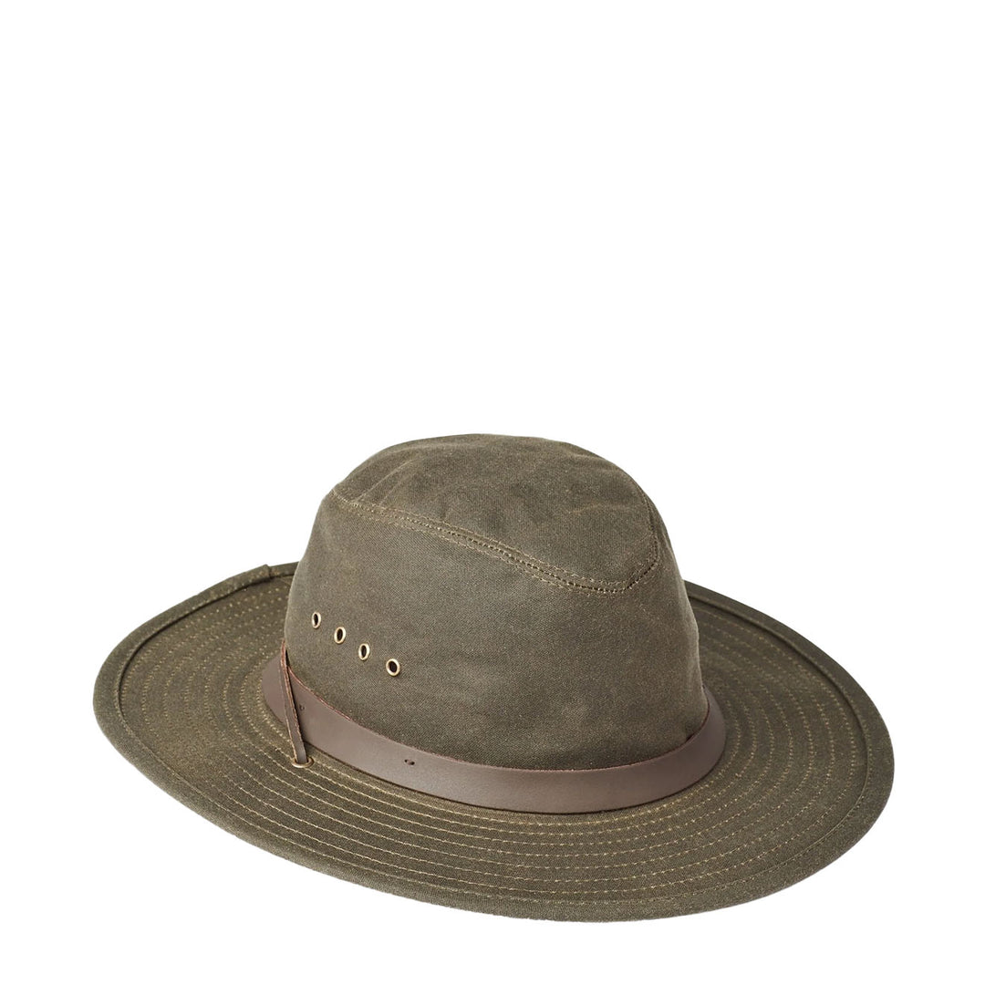 Filson Tin Cloth Bush Hat Otter Green | Yards Store Filson Tin Cloth Bush Hat Otter Green | Yards Store