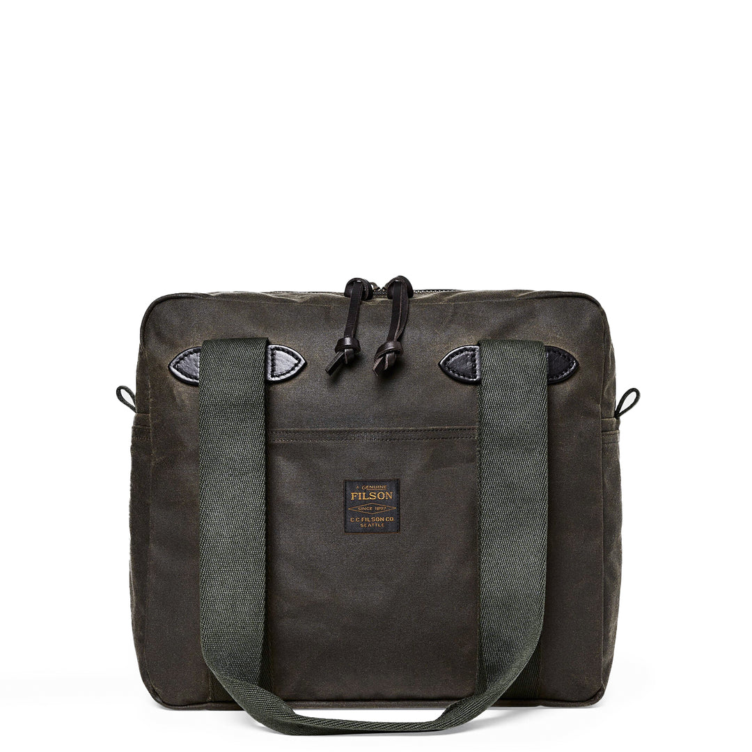 Filson Tin Cloth Tote Bag With Zipper Yards Store