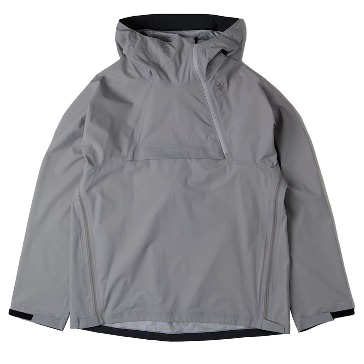 Goldwin PERTEX SHIELD AIR Mountaineering Pullover Snow Gray
