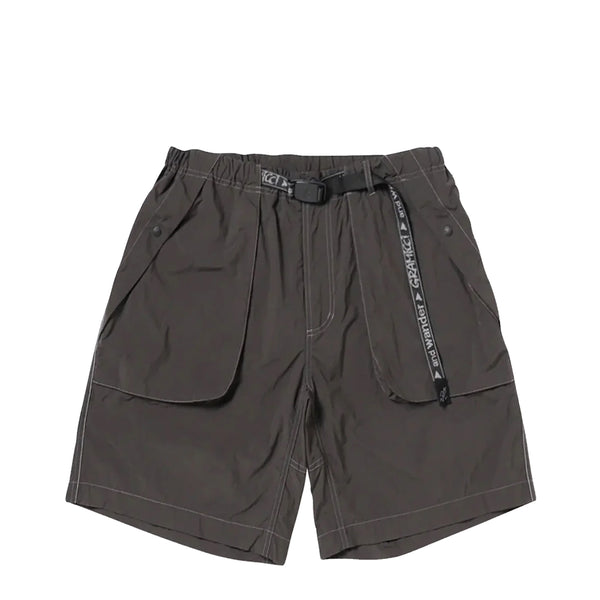 GRAMICCI×and wander brushed nylon short Gramicci x And Wander Brushed Nylon Short Charcoal | Yards Store