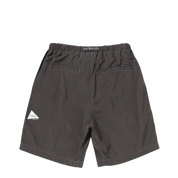 Gramicci x And Wander Brushed Nylon Short Charcoal | Yards Store