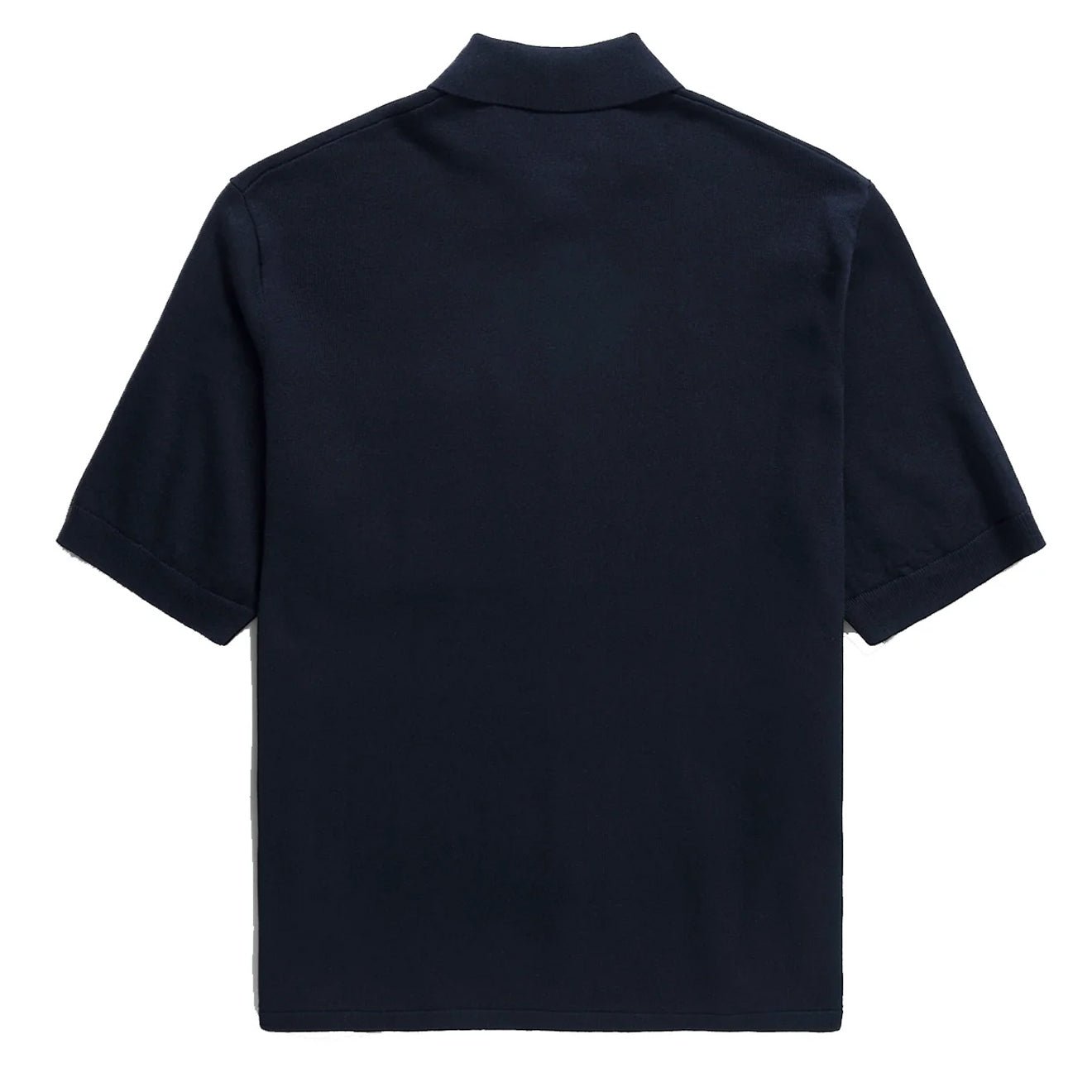Dark Skinned Rollo Norse Projects Rollo Cotton Linen SS Shirt Dark Navy | Yards Store