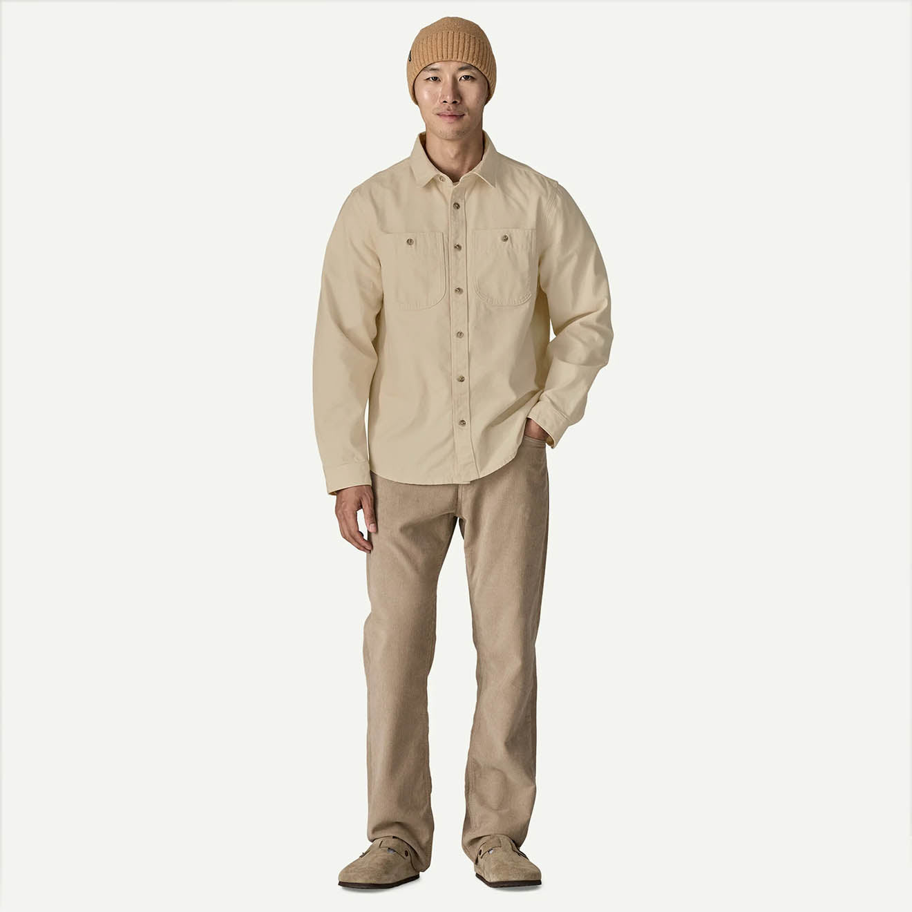 Patagonia Point Reyes Canvas Shirt Undyed Natural | Yards Store