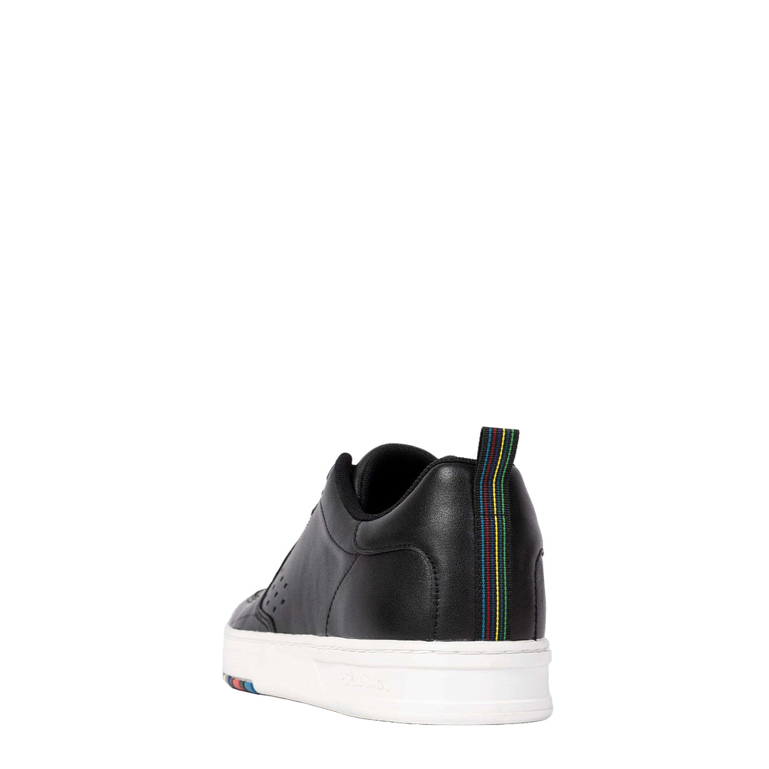 Paul Smith Leather 'Cosmo' Trainers Black Yards Store