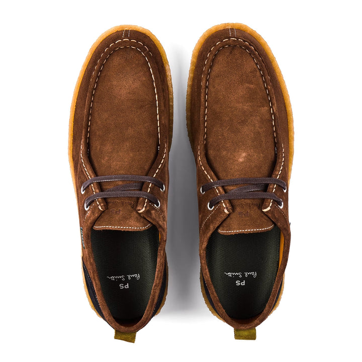 Paul Smith Suede Buster Shoes Dark Brown