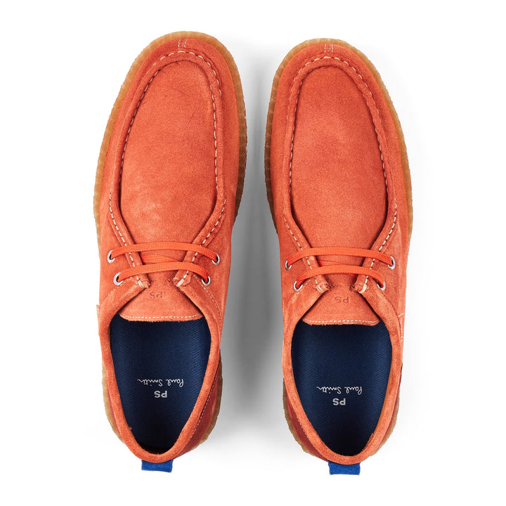 Paul Smith Suede Buster Shoes Orange | Yards Store display picture 1