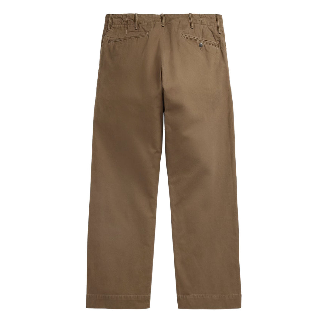 RRL By Ralph Lauren Chino Field Trouser Dark Brown | Yards Store