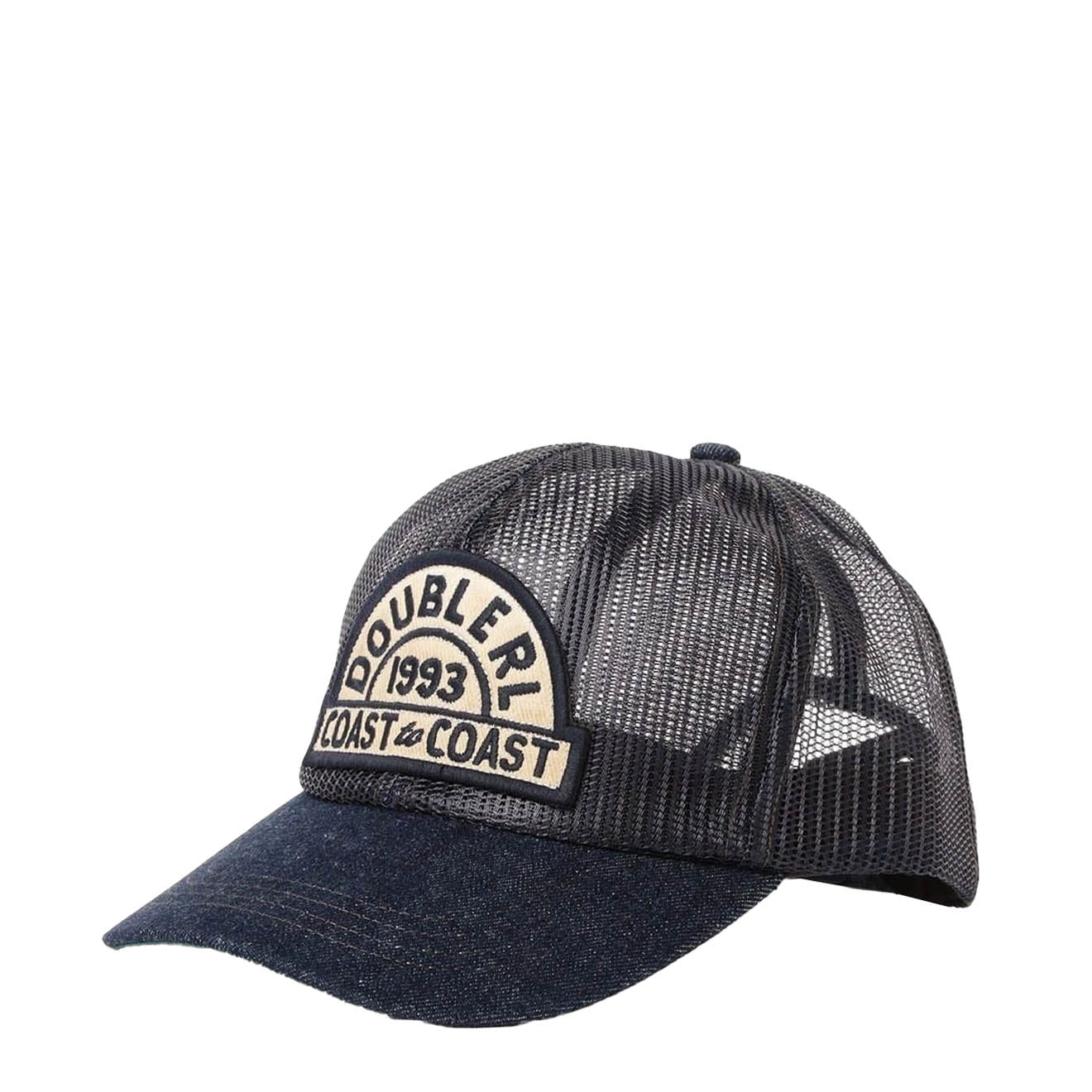 RRL By Ralph Lauren Denim-Bill Mesh Trucker Cap Navy | Yards Store