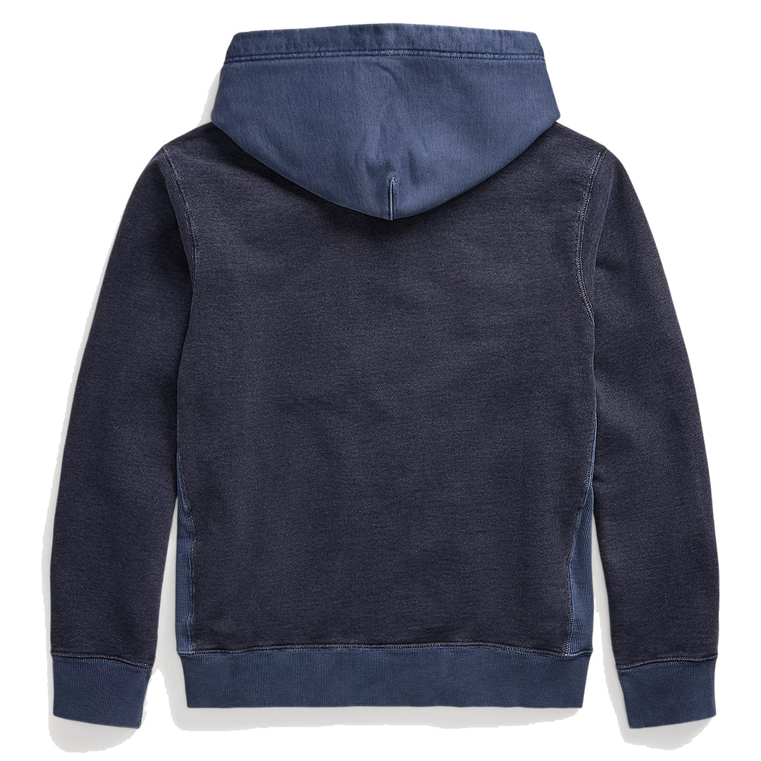 RRL by Ralph Lauren Garment-Dyed French Terry Hoodie Navy