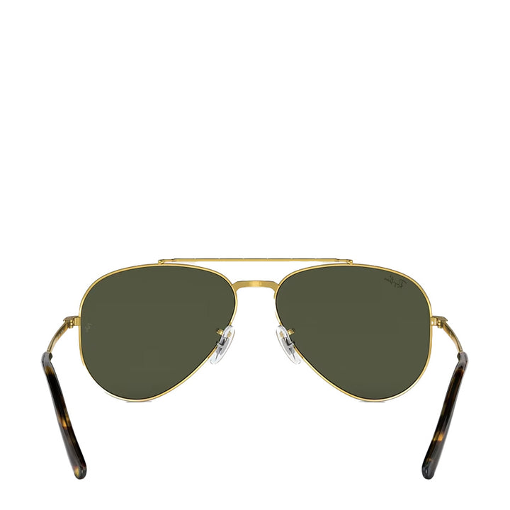 ● RAY-BAN ● サングラス Aviator Legend Gold / Green / 62mm Ray-Ban RB3625 New Aviator XXL (62 - 14) with Green lenses