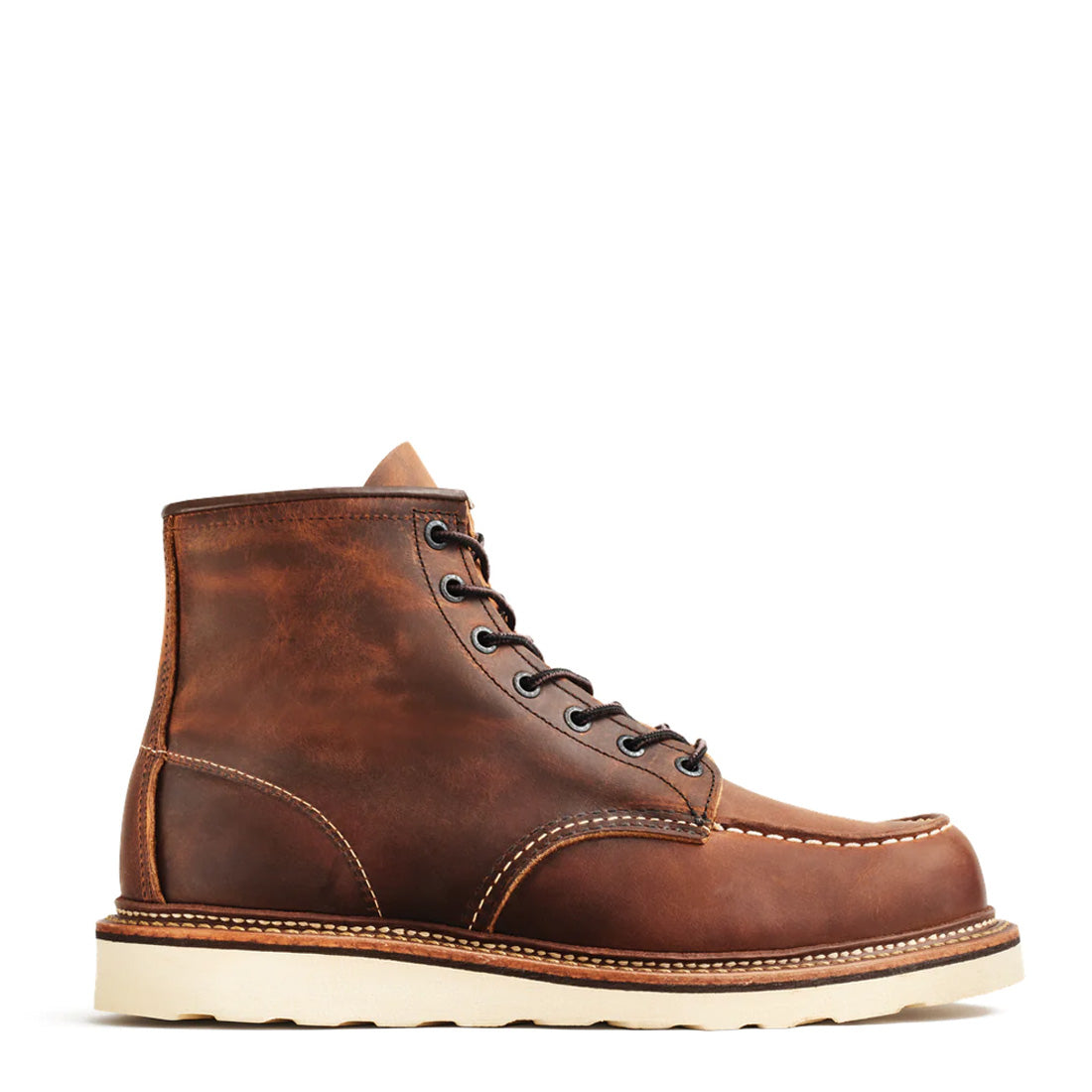 Red Wing Classic 6 Inch Moc Toe Boots Copper Rough and Tough | Yards ...