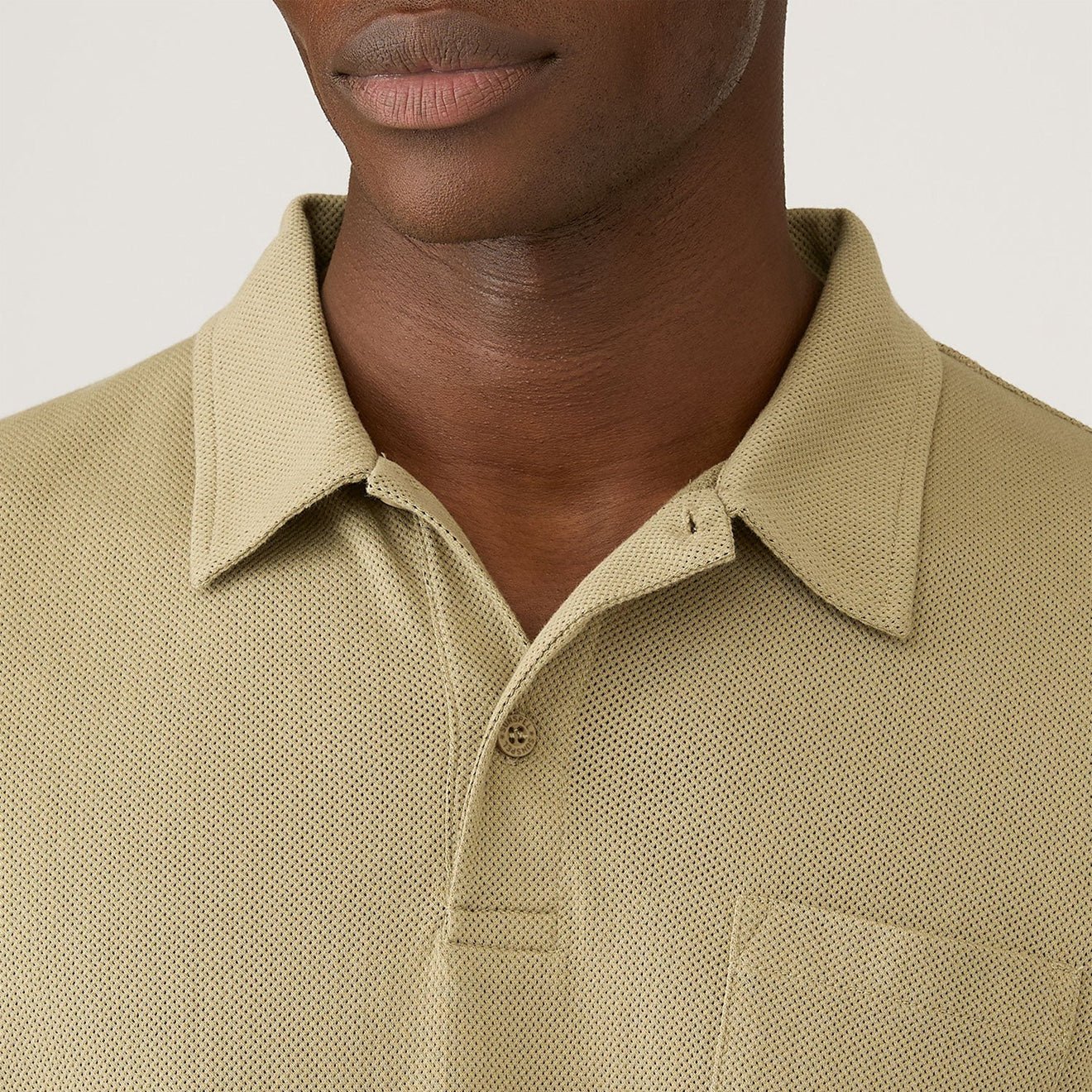 Ss Riviera Sunspel SS Riviera Polo Shirt Pistachio | Yards Store