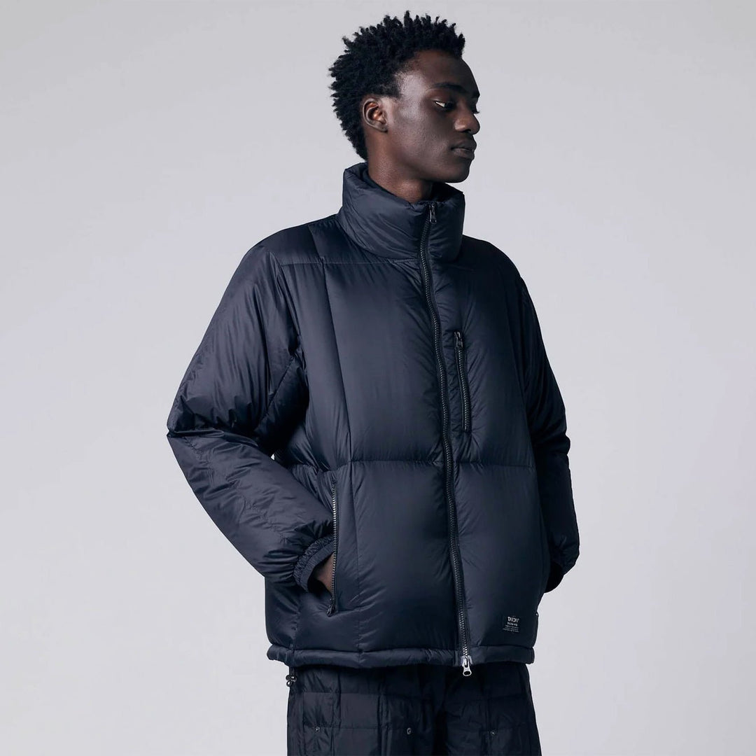 ジャケット・アウター TAION WORK W-ZIP VOLUME DOWN JACKET Taion Work W-Zip Volume Down Jacket Black | Yards Store