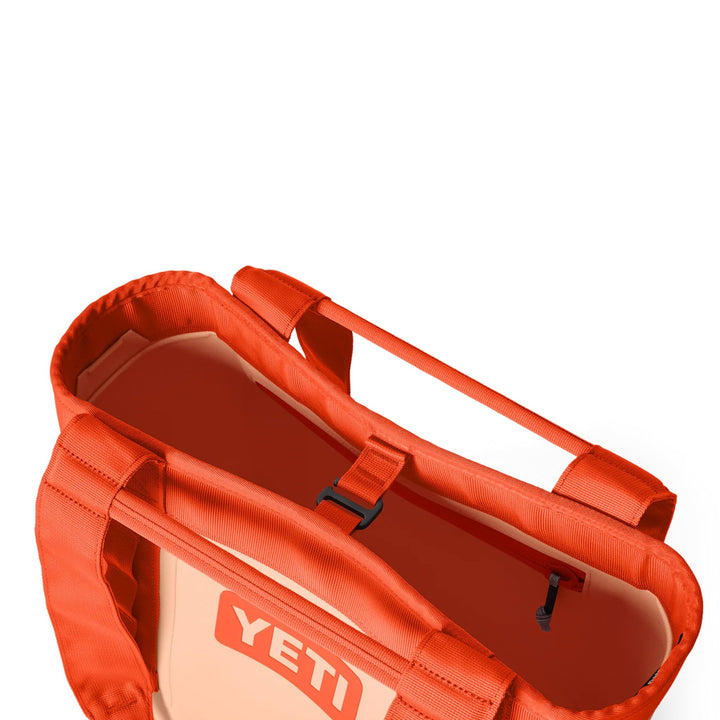 orange yeti bag YETI Camino Carryall 20 Peach / Beekeeper
